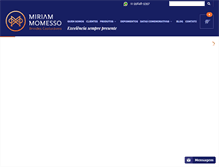 Tablet Screenshot of miriammomesso.com.br